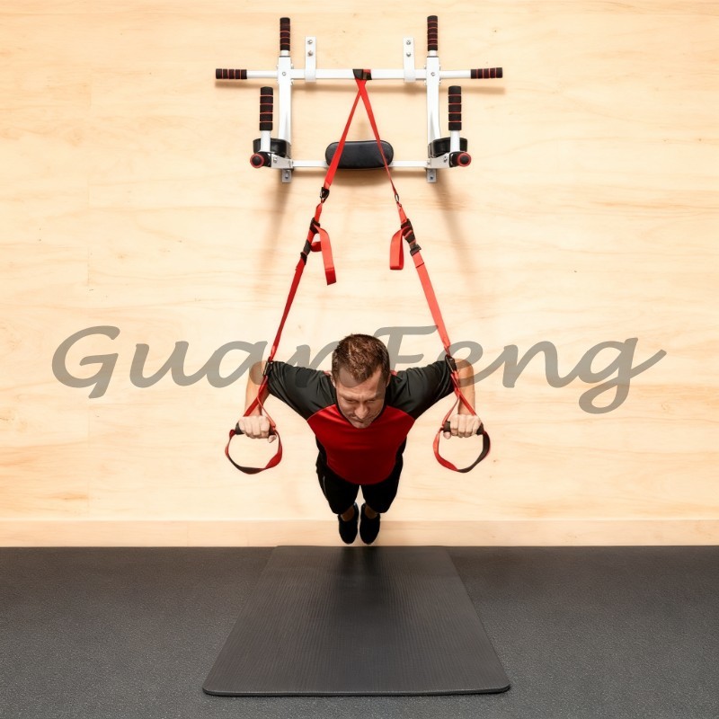 Home Gym Design - Ev Spor Salonu Ayarlanabilir Çekme Barı,