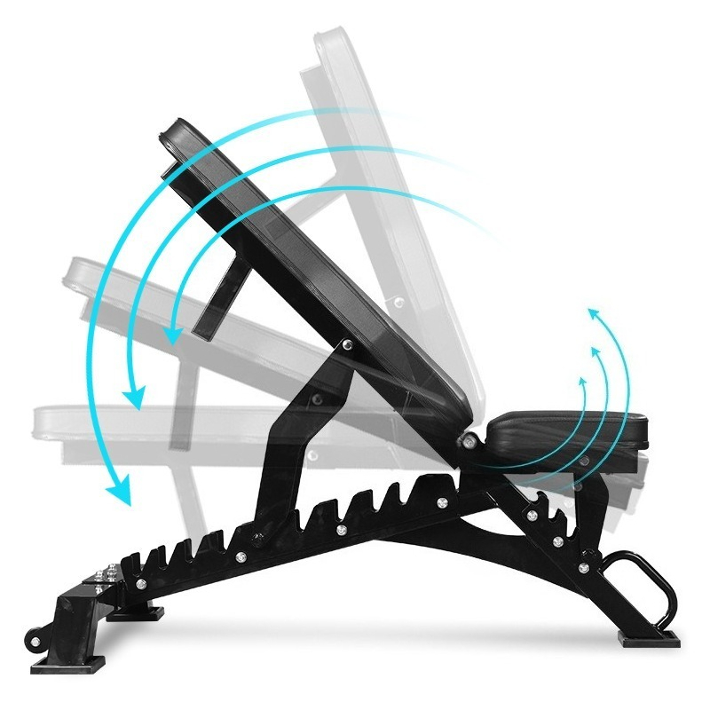 Home Gym Foldable - Ticari Metal Ayarlanabilir Dambıl Sehpası Katlanabilir