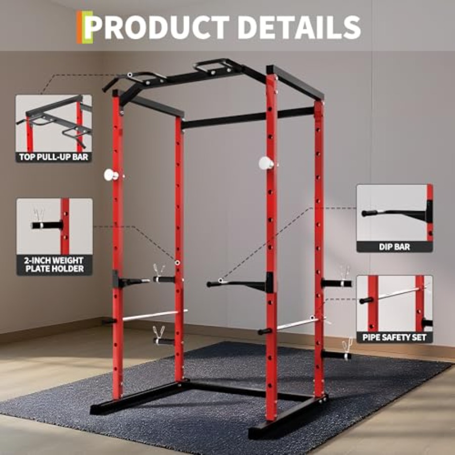 Ayarlanabilir J-Kancaları ve G - Home Gym Power Rack incelemesi ve fiyatı