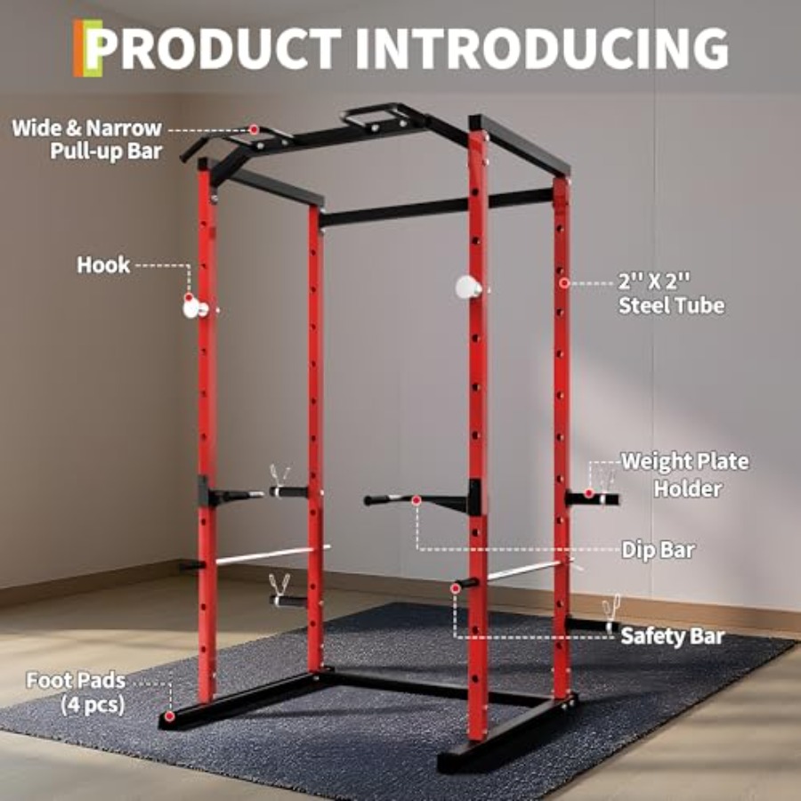 Ayarlanabilir J-Kancaları ve G - Home Gym Power Rack incelemesi ve fiyatı