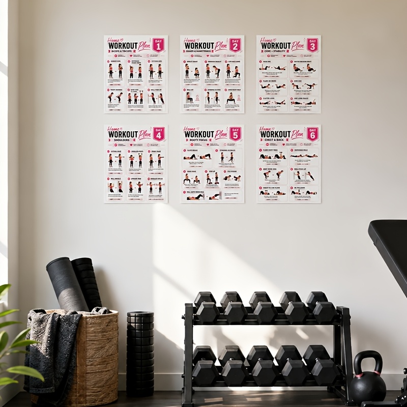 A4 Boyutunda 6 Adet Egzersiz K - Home Gym Reviews incelemesi ve fiyatı